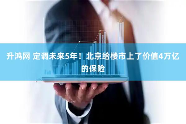 升鸿网 定调未来5年!北京给楼市上了价值4万亿的保险